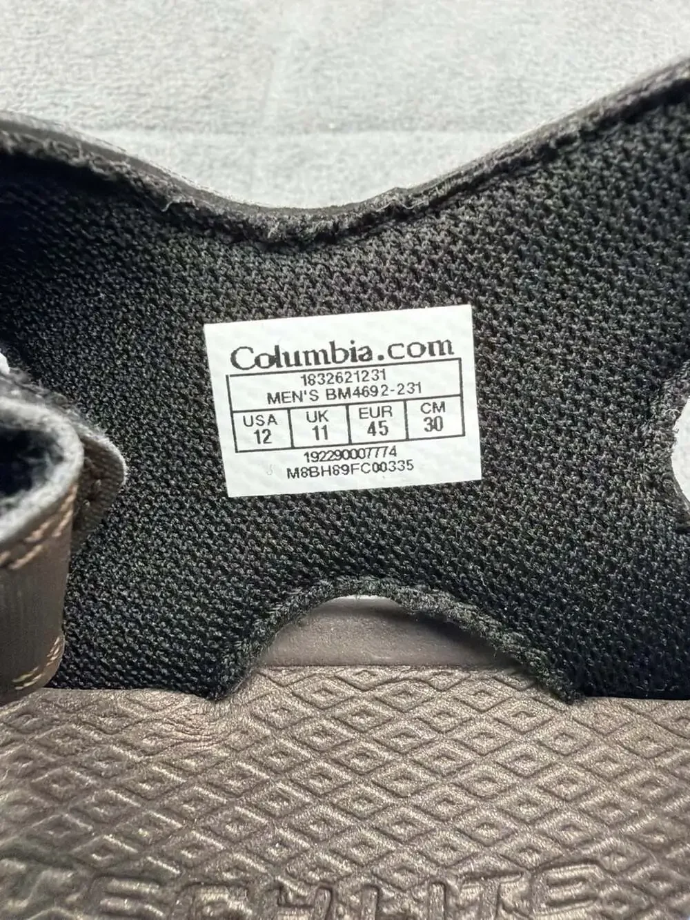 Columbia Men's Trailstorm Hiker Strap Sandals Brown Bark